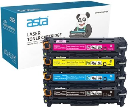 Toner Cartridge for HP Printer, Asta	312A CF380A