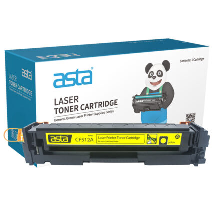 Toner Cartridge for HP Printer, Asta	204A CF512A