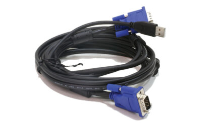D-LINK DKVM-CU 1.8m KVM cable with Monitor USB Cables