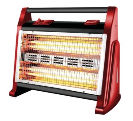Quartz Heater MH301	 Mika Brand 	 1 Year Warranty  MIKA Quartz Heater, 800-1600W, Red & Black MH301